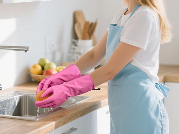 dish gloves for women
