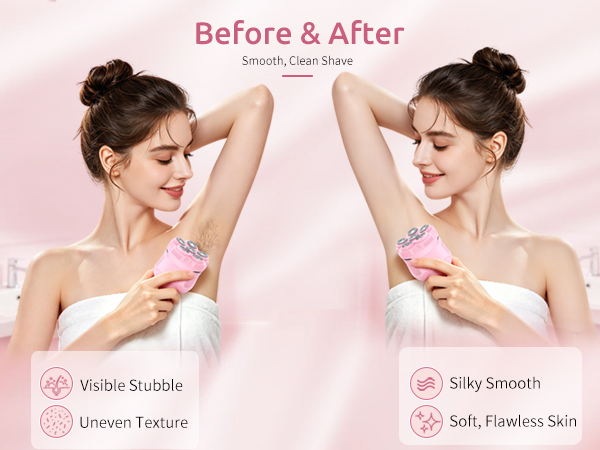 Safe for Sensitive Skin Electric Shaver for Women