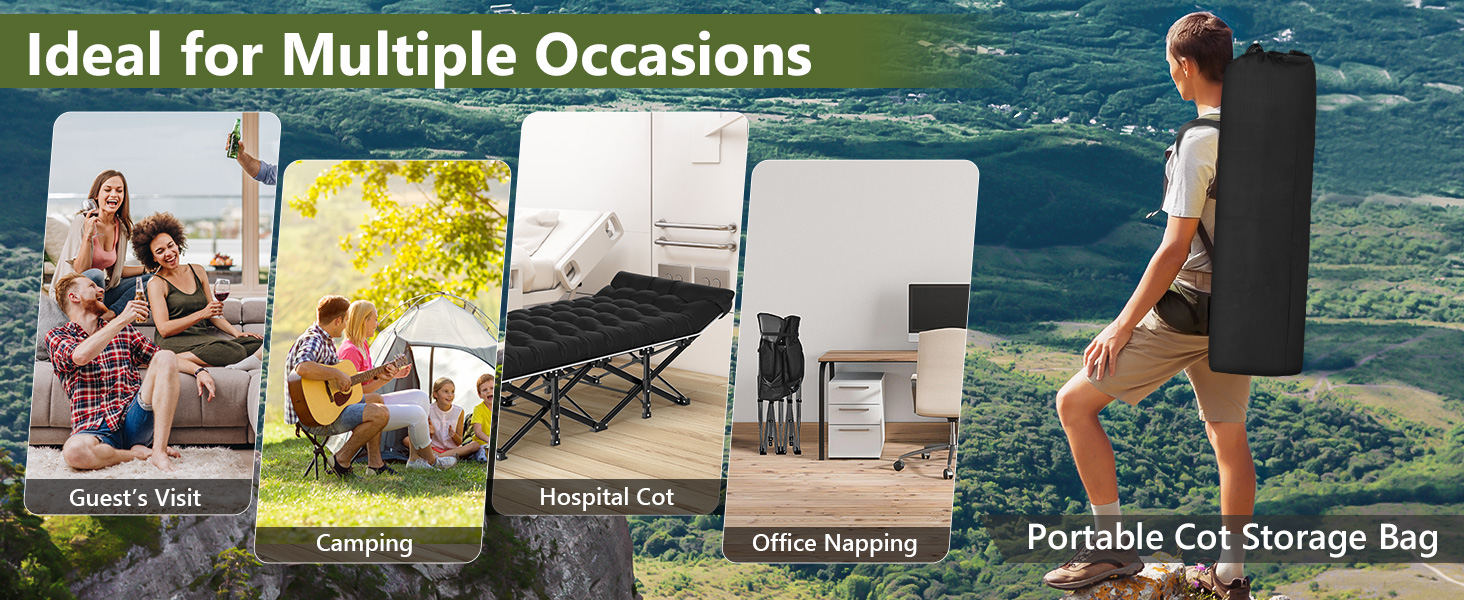 camping cot