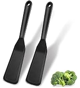 Dioycli Silicone Spatulas for Cooking Heat Resistant Pancake Spatula, Non Stick Long Omelette Spa...