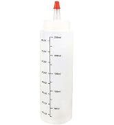 JJLFresheners 250ml/8.80Z Squeeze Condiment Bottles, Squeeze Bottles for Sauces, Small Squeezy Me...