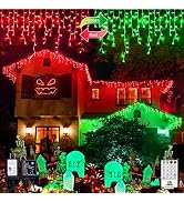 JMEXSUSS 38.8FT 400 LED Icicle Lights Outdoor Waterproof Icicle Christmas Lights with 80 Drops Gr...