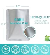 (9.8 x 13.7 Inch) 50 PCS 1 Gallon