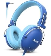 Acer Kids Headphones for School, 74/85dB Safe Volume, Kids Headphones with Cord, Stereo Sound Wir...