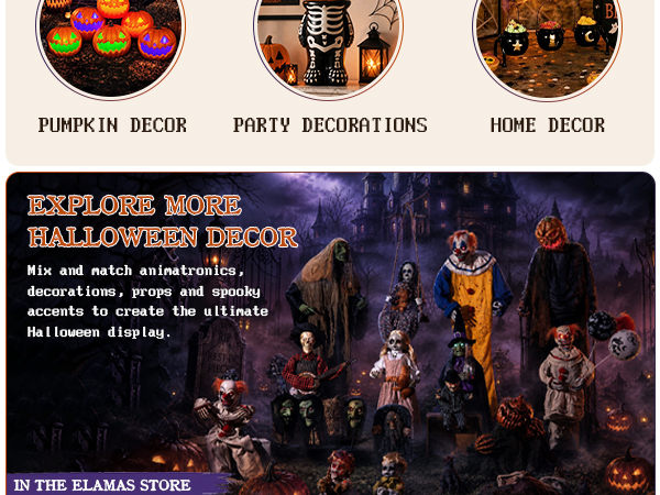 Halloween decorations outdoor