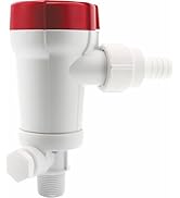 Rule 603FC Livewell Pump for Boat Series – 800 GPH/Straight Seacock Flow – Efficient Water Circul...