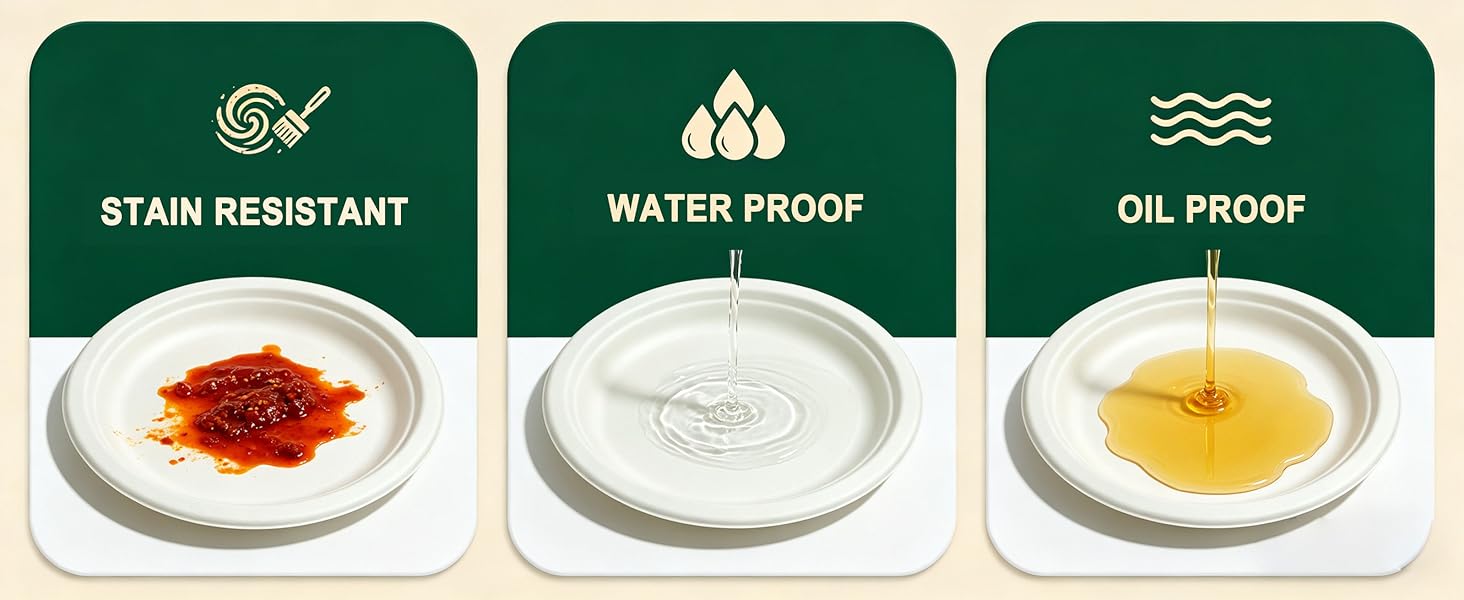 STAIN RESISTANT / WATER PROOF / OIL PROOF