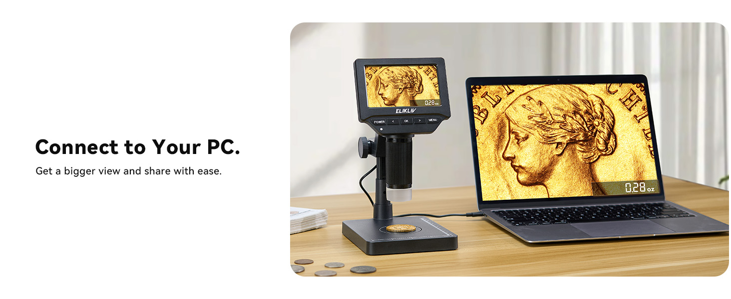 ELIKLIV Digital Microscope