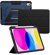 ROSROME iPad A16 Case for iPad 12th/11th/10th Generation 2025/2024/2022 | Magnetic Detachable Cov...