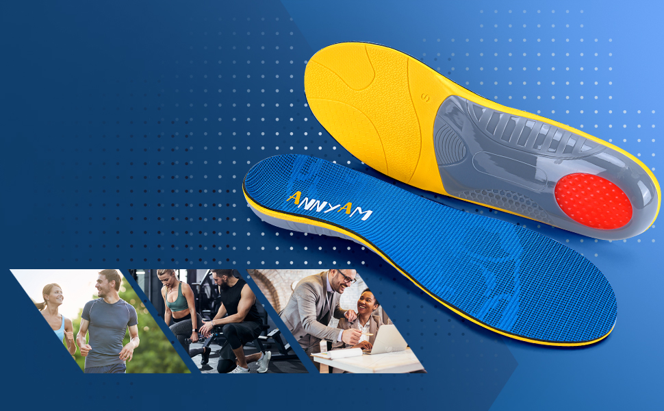 Arch Support Insoles Help Align Feet and Leg