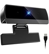 Diccik 1080P Webcam with Microphone, Full HD Video Calling Web Camera, HD Light Correction Stream...