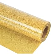 guangyintong Glitter Heat Transfer Vinyl Roll for T-Shirts HTV 12”X 8ft Iron on Transfer (J7-Glit...