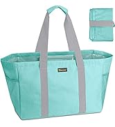 BALEINE Soft 9 Gallon Extra Large Utility Tote, Foldable Reusable Storage Bag