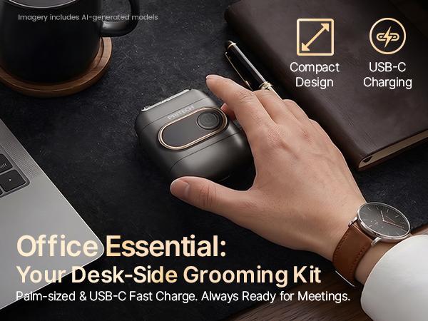 The palm sized size is suitable for carrying around
