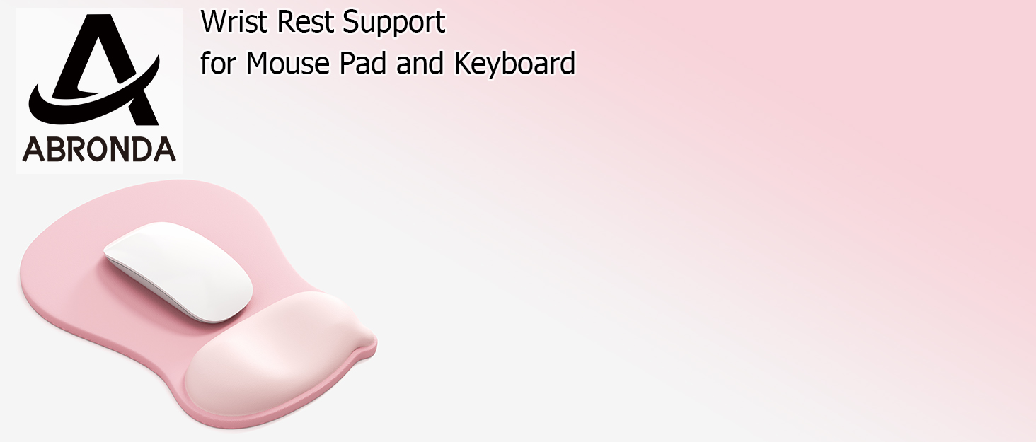 Wrist Rest Support for Mouse Pad and Keyboard
