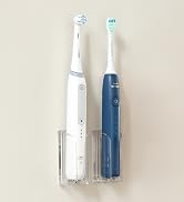 Clear electric toothbrush holder