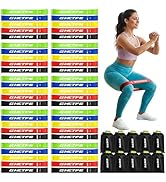 GHCTFE 50PCS Resistance Bands Bulk Pack for Gym Studios, Trainers & Schools, 10 Mini Bands Sets, ...
