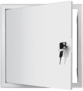 Donext Access Panel for Drywall/Ceiling, Wall Hole Cover with Lock and Keys, 12"x12" Metal Access...