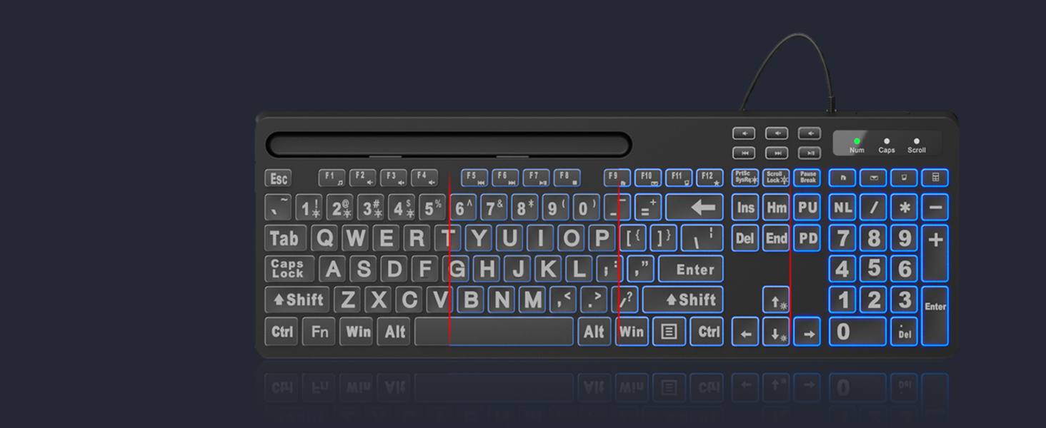 Wired Computer Keyboard