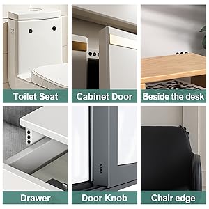 Mainly used to reduce the noise of furniture such as cabinet doors and drawers.