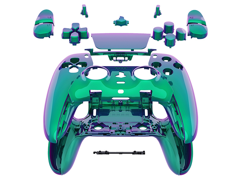 eXtremeRate Full Set Shell Buttons Touchpad Cover for PS5 Edge Controller Replacement Shell Plates