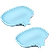 SUBEKYU Soap Dish with Draining Tray, Silicone Soap Holder Saver for Shower/Bathroom, Keep Soap B...