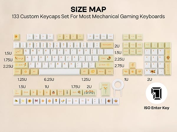 Sunflower Keycap
