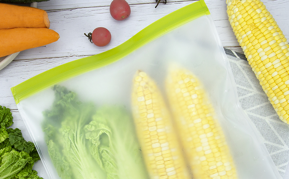 silicone bags reusable storage