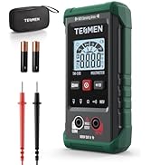 TESMEN 510 Digital Multimeter, 4000 Counts, Smart Measurement, Auto-Ranging Voltmeter; Voltage...