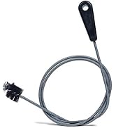 FryOilSaver Co, B313C, Extra Long Drain Cleaning Brush, Length 48", Super Flexible Drain Cleaning...