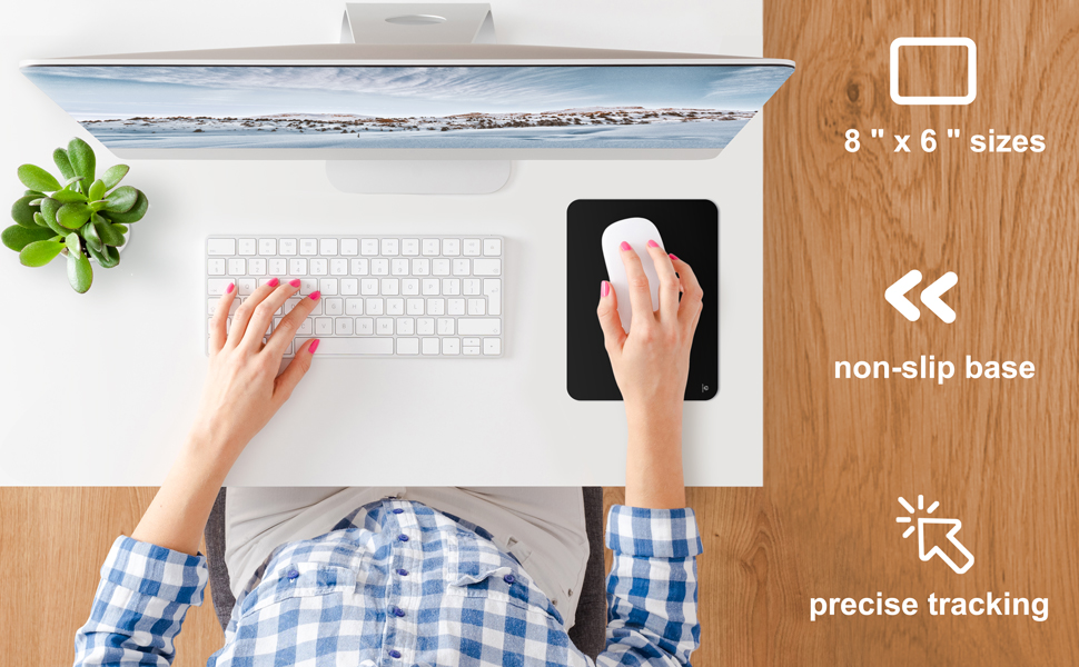 6"x8" small mouse pad