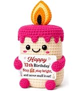 MBL 13 Year Old 13th - 13 Birthday Gifts for Girls | Cute Crochet Candle, Birthday Gifts for Thir...