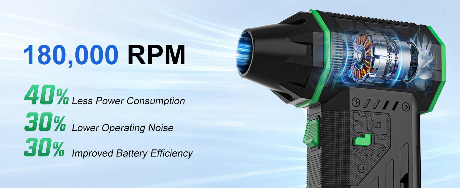 180000RPM VIITOVA Compressed Air Duster