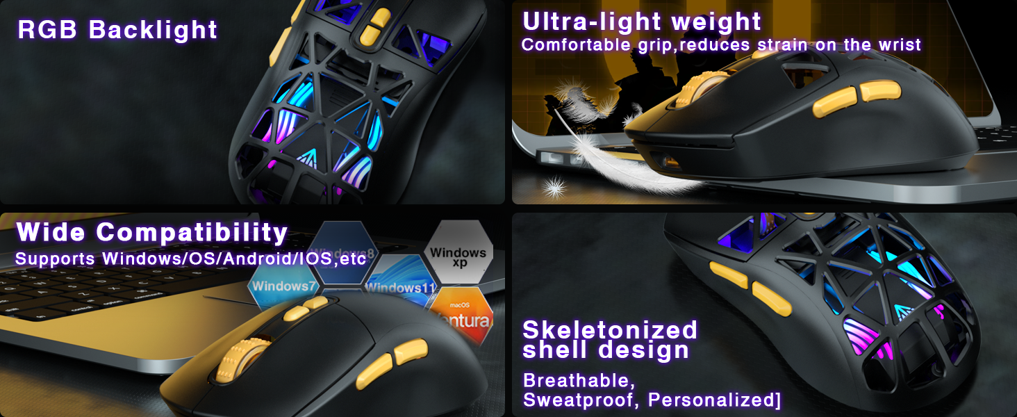 gaming mouse wireless gaming mouse wireless mouse gaming computer mouse