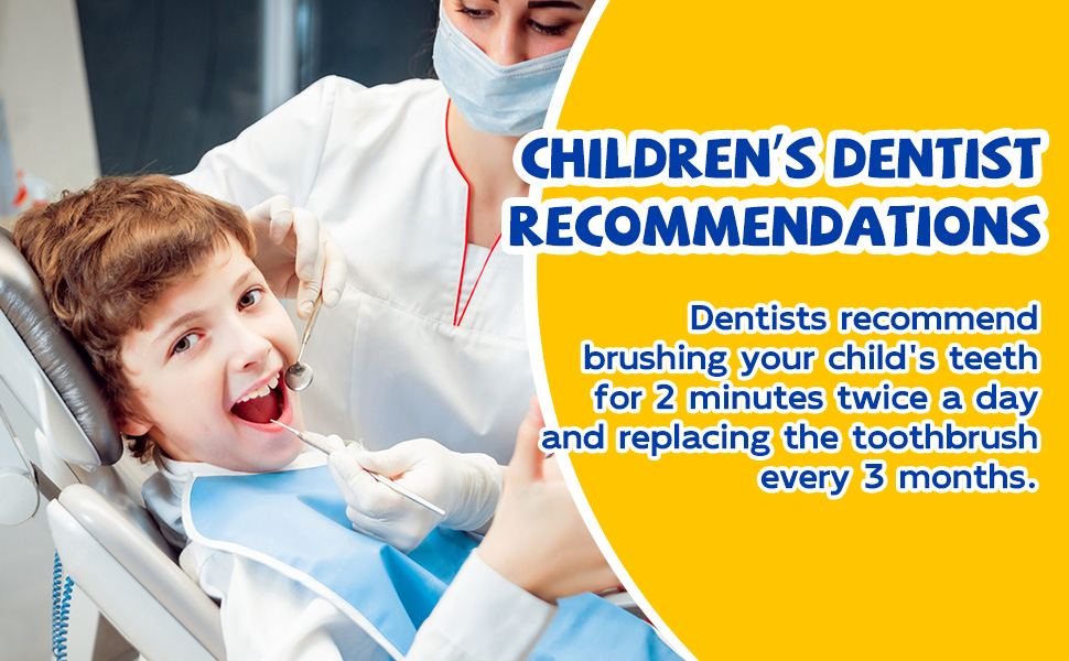 Flashing Toothbrush for Kids Dentist Recommendations