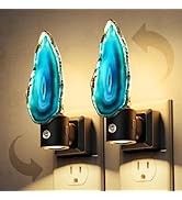 L LOHAS LED Night Light, Night Lights Plug into Wall, Agate Nightlight Rotating, Dimmable Nightli...
