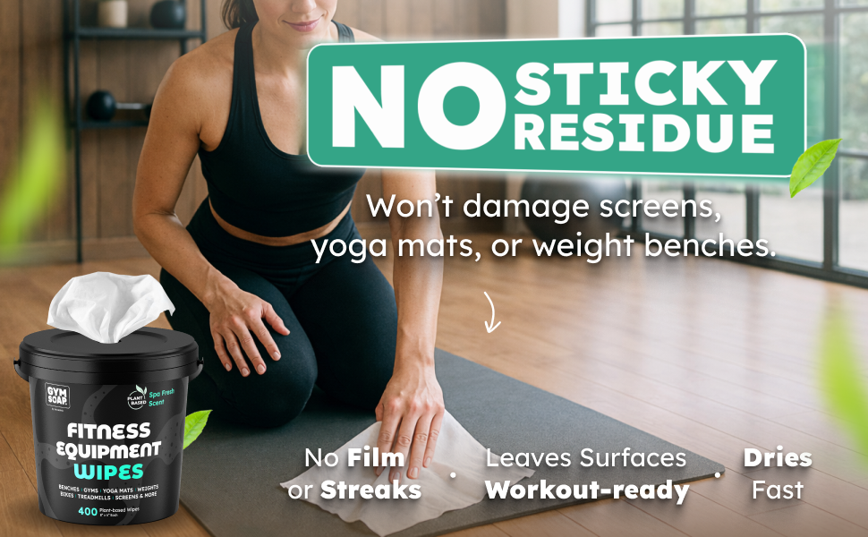 no sticky residue