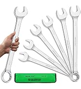 SAE Wrench Set, Large Wrench Set, 6-Piece 15/16?, 1", 1-1/16", 1-1/8", 1-3/16", 1-1/4" Long Big B...