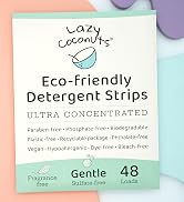 Lazy Coconuts gentle detergent strips