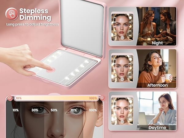 compact mirror
