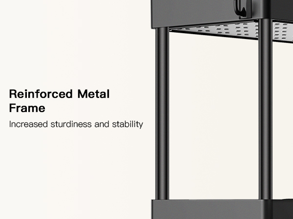 bathroom storage cart
