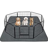 INVENHO Washable Pee Pads for Dogs 72"x72" Reusable Dog Pads Extra Large Upgrade Non-Slip Dog Pee...