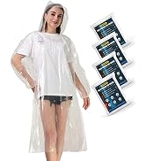 Airpler Rain Ponchos for Family Adults - Disposable Adult Rain Poncho with Drawstring Hood
