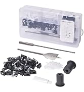 Starlink Cable Mounting Kit, Starlink Cable Routing Kit, with 1" Spade Drill Bit/Wall Wire Clips,...