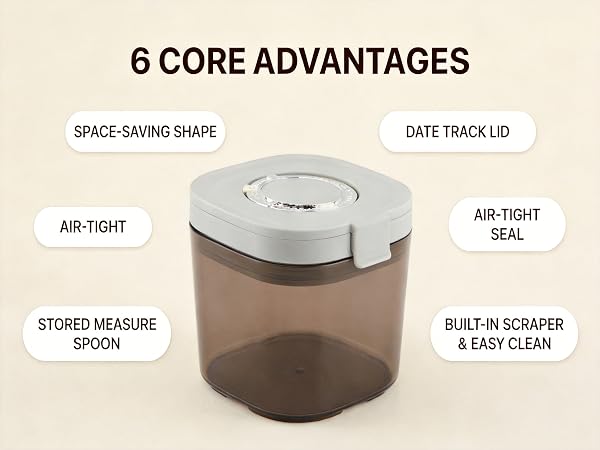 Airtight Coffee Canister
