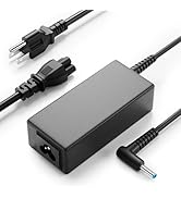 NDWQGFS 65W Laptop Charger Compatible with HP EliteBook/Pavilion/Envy x360/Chromebook Charger Blu...