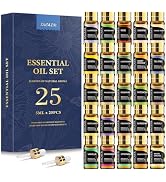 Essential Oil Set - 100% Natural Essential Oils 25 x 5ML -Aromatherapy Oils Gift Set for Diffuser...