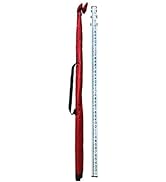 GEOLENI Aluminum Grade Rod - 10ths, With Carrying Case and Rod level (14 Foot)