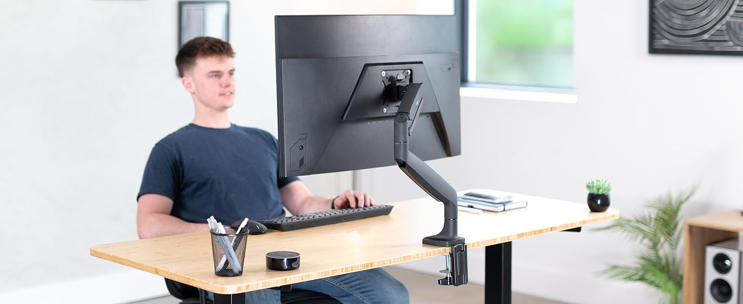 Single Pneumatic Arm Mount