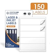 8" X 2" Laser & Inkjet Labels